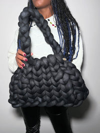 Thumbnail for Go Girl Chunky Luxe Bag Black