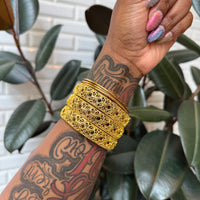 Thumbnail for Whimsy Golden Bangle