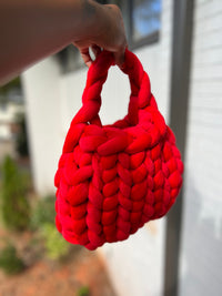 Thumbnail for Velvet Luxe Small Handheld Bag (Ready to Ship)