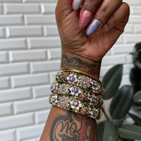 Thumbnail for Floral Luxe Bangle